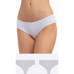Vamp Βαμβακερά Γυναικεία Brazil Λευκά 2Pack 03602