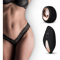 EasyToys PantyRebel Vibrating Thong Δονητής Εσωρούχου για Ζευγάρια με Τηλεχειριστήριο Μαύρος