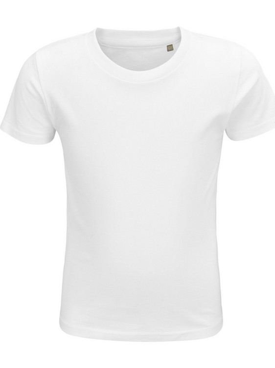 P-Line Παιδικό T-Shirt Κοντομάνικο Λευκό KTG001