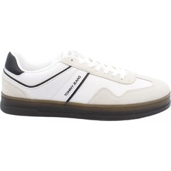 Tommy Jeans Greenwich Ανδρικά Sneakers Λευκά EM0EM01524-BDS