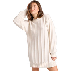 Funky Buddha Mini Καθημερινό Φόρεμα Πλεκτό Nude FBL010-100-13