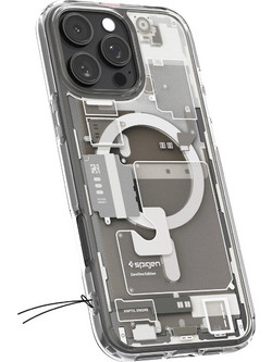 Spigen Ultra Hybrid Zero One MagFit Back Cover Natural Titanium (iPhone 16 Pro Max)