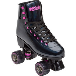 Impala Holographic Quad Rollers Παιδικά Μαύρα Ροζ