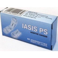 Iasis PS Θήκη Χαπιών με Κόφτη Διαφανής
