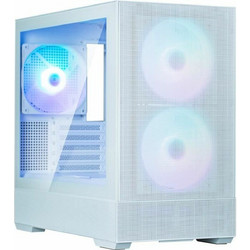 Zalman P30 Air White Gaming Mini Tower Κουτί Υπολογιστή με Πλαϊνό Παράθυρο