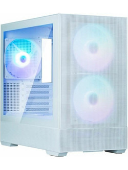 Zalman P30 Air White Gaming Mini Tower Κουτί Υπολογιστή με Πλαϊνό Παράθυρο