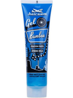 Hairgum Bamboo Gel Μαλλιών Δυνατό Κράτημα 100gr