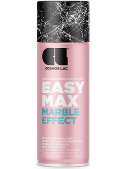 CosmosLac Easy Max Marble Effect Σπρέι Βαφής Λευκό 400ml No 920