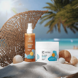 Cosmelia Shiny Sand Coconut Citrus Hair & Body Mist 200ml + Body Mousse 200ml