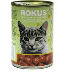 Rokus Meat Chunks with Venison 415gr