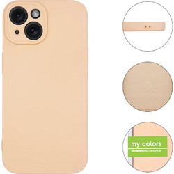 Sonique My Colors Silicone Back Cover Pink (iPhone 15)