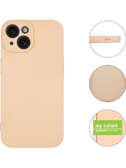 Sonique My Colors Silicone Back Cover Pink (iPhone 15)