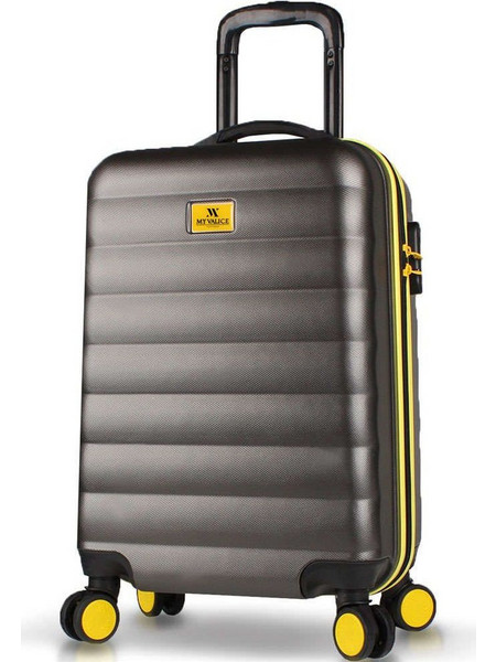 My Valise 853MYV5578 Βαλίτσα Καμπίνας 57x34x23cm με 4 Ρόδες Ανθρακί