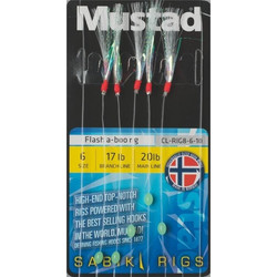 Mustad Cl-Rig No 6 Τεχνητό Δόλωμα Τσαπαρί 8