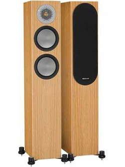 Monitor Audio Silver 200 Ζεύγος Ηχείων Hi-Fi Δαπέδου 150W 2.5 Δρόμων Natural Oak