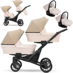 Kunert Booster Καρότσι Μωρού 3 σε 1 Ecru Beige