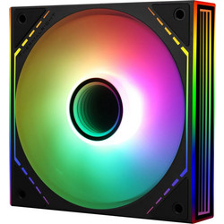 Thermalright Infinity Mirror Case Fan 120mm ARGB με Σύνδεση 3-Pin 4-Pin PWM Black