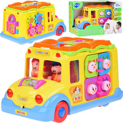 Hola School Bus Interactive Vehicle 12+ Μηνών