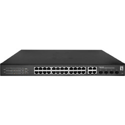 LevelOne GES-2128P Managed L2 Switch με 24 Θύρες Ethernet 1000Mbps και 4 SFP θύρες