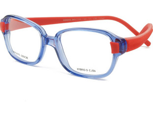 Minima MINJ23 CJ26 Παιδικός Σκελετός Γυαλιών Οράσεως Κοκάλινος Λαστιχένιος Κόκκινος Μπλε