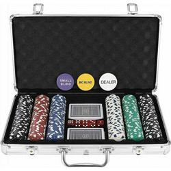 Olympus Σετ 300 Μάρκες Poker σε Βαλίτσα με 2 Τράπουλες 5214001852703