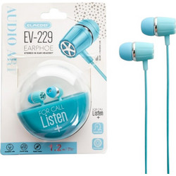EV-229 Handsfree In-Ear 3.5mm Blue