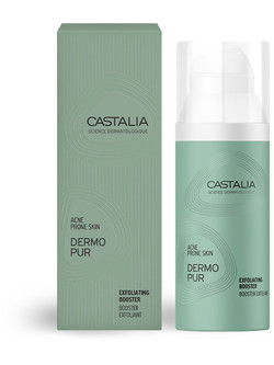 Castalia Dermopur Exfoliating Προσώπου για Ακμή 50ml