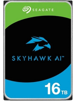 Seagate SkyHawk AI 16TB HDD Σκληρός Δίσκος 3.5" Sata 3 7200rpm με 512MB Cache ST16000VE004
