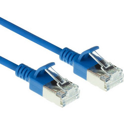 Intronics U/FTP Cat.6a Καλώδιο Δικτύου Ethernet 3m Blue DC7603