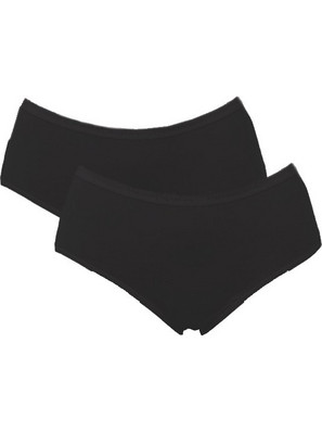 Pierre Cardin Γυναικεία Μποξεράκια Μαύρα 2Pack 10010723