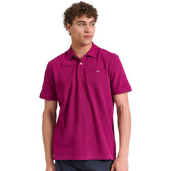 Funky Buddha Ανδρική Μπλούζα Polo Κοντομάνικη Φούξια FBM011-001-11