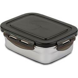 Nava Acer Δοχείο Φαγητού Inox 400ml Ασημί Γκρι
