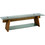 Hanah Home Έπιπλο Τηλεόρασης Γυάλινο Μ158xΠ40xΥ45cm 552NOS1502