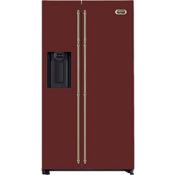 Lofra GFRR917 Retro Ψυγείο Ντουλάπα 634lt Full No Frost Υ178xΠ91.2xΒ77.2cm Κόκκινο