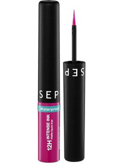 Sephora 12h Intense Ink 07 Candy Pink Αδιάβροχο Πινέλο Eyeliner 2.8ml