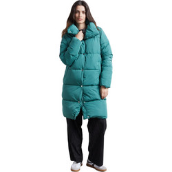 24colours Γυναικείο Μπουφάν Χειμωνιάτικο Puffer Μακρύ Βεραμάν 90476