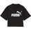 Puma Παιδικό Crop Top Κοντομάνικο Μαύρο 684939-01