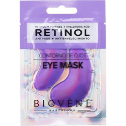 Biovene Eye Patches για Λάμψη με Ρετινόλη Υαλουρονικό & Πεπτίδια 2τμχ
