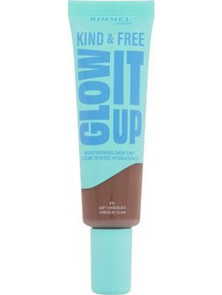 Rimmel Kind & Free Glow It Up 601 Soft Chocolate Liquid Make Up 30ml