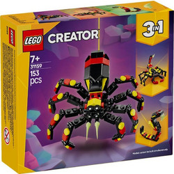 Lego Creator 3-in-1 Wild Animals: Surprising Spider για 7+ Ετών 31159