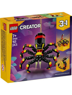 Lego Creator 3-in-1 Wild Animals: Surprising Spider για 7+ Ετών 31159