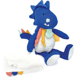 Doudou et Compagnie Πανάκι Παρηγοριάς Δεινοσαυράκι Μπλε