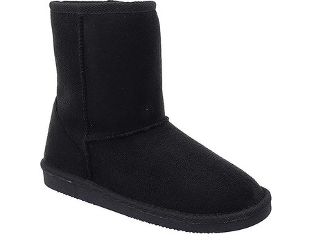 Pyramis Γυναικεία Μποτάκια Suede Μαύρα 20702245