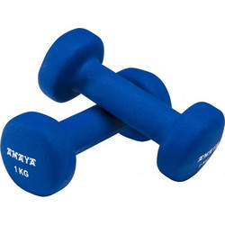 Amaya 61004100 Σετ Βαράκια Στρογγυλά Neoprene 2x1kg