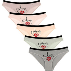 Donella Paris Βαμβακερά Γυναικεία Slip Multipack 21891PV