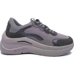 Stonefly Rocha 1 Γυναικεία Sneakers Γκρι 221928-CUF