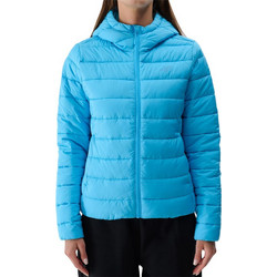 4F Γυναικείο Μπουφάν Puffer Κοντό Γαλάζιο 4FWSS25TDJAF534-033S