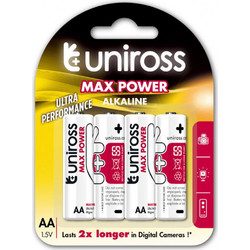 Uniross Max Power AA 4τμχ