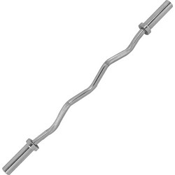 Tunturi 14TUSCL260 Στραβόμπαρα Ολυμπιακού Τύπου 10kg Φ50mm 120cm με Βιδωτά Κολάρα