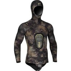 C4 Camo Skin Med Σακάκι Κατάδυσης Neoprene με Επιστήθιο για Ψαροντούφεκο 7mm